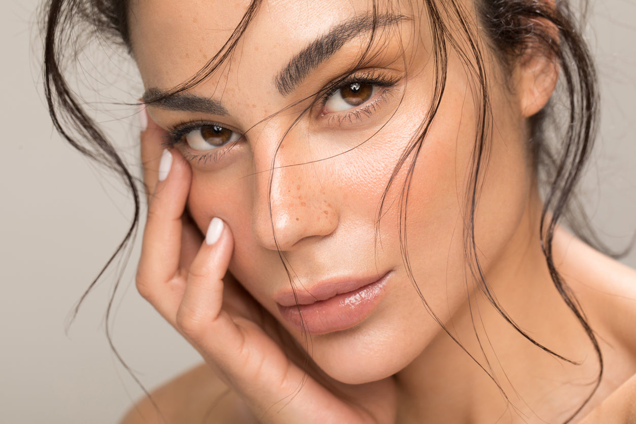 Haut nach Anti-Falten Serum von Pinou Health & Cosmetics